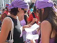 foto de mobiliza??o na rua