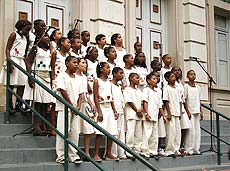 foto da manifesta??o no Parque Halfeld