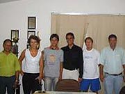 Mauro no projeto social Pequeno Jardieniro