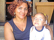 Foto de Vera com Victoria