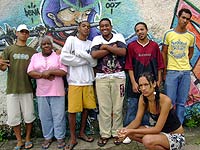 foto de integrantes do grupo 
Armadilhas do Gueto