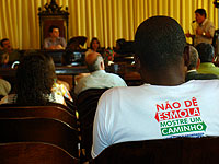 Foto da audi&ecirc;ncia p&uacute;blica