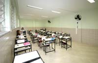 Foto da sala de aula