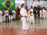 Juliana praticando karat?