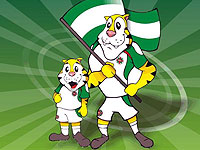 Imagem dos mascotes do Ipatinga