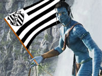 Um avatar com a bandeira do Tupi