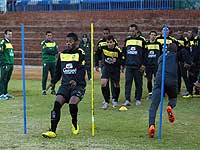 Treino da sele&ccedil;&atilde;o brasileira