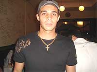 O novo goleiro do Baeta