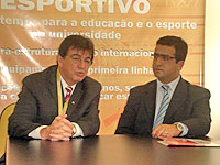 Foto de Henrique Duque e Wadson Ribeiro