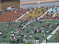 Foto da arquibancada