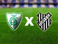 Imagem dos escudos do Am?rica e do Tupi