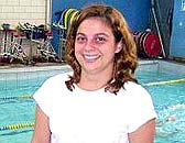Foto: ACESSA.com Gisele Camilo, professora de hidroginastica