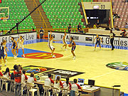 Imagem de jogo de basquete