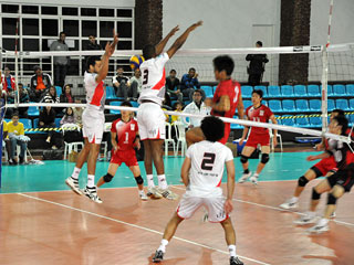 Foto: Rafael Prado Jogo de vôlei