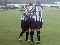 comemora??o do gol do Tupi