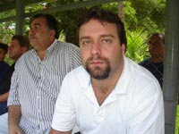 Foto do jogo treino do Tupi com Entrerriense