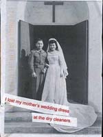 Cartao Postal do Blog que fala Eu perdi o vestido de casamento da minha
m?e