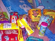 Foto de presentes do beb&ecirc;