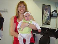 Patr?cia com a filha Sthefany