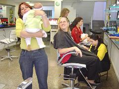 Patr?cia, a
filha com a irm? Maria Jos?