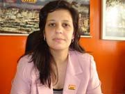 Foto da primeira dama Vanessa Lo?asso Bejani