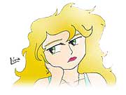 Ilustração de uma mulher pensativa