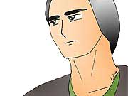 Ilustração de um homem pensativo