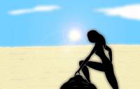 Imagem  ilustrativa de uma mulher