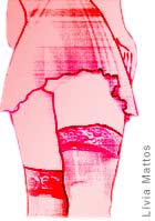 ilustra&ccedil;&atilde;o de uma mulher sensual