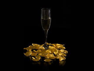 Champagne e borbulhas