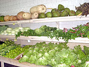 Foto panor?mica de um mercado