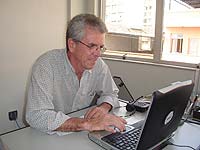 Foto do gerente de opera?es de uma ag?ncia de empregos da cidade, 
Renato Repetto, em entrevista ? ACESSA.com, falando sobre candidatos a futuros 
trabalhadores