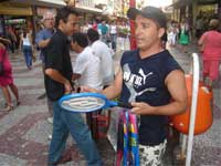 Foto de uma vela de andiroba