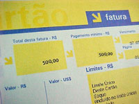 foto de fatura para pagamento