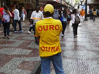 Foto de an&uacute;ncio de ouro