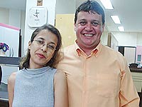 Foto de Carlos
Alberto  recebendo a premia??o
