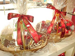 Foto de cestas de chocolate