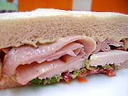 Foto de peda?o do sandu?che