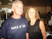 Foto do casal Ivete e Franklim