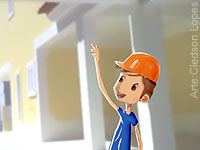 Imagem de um operário