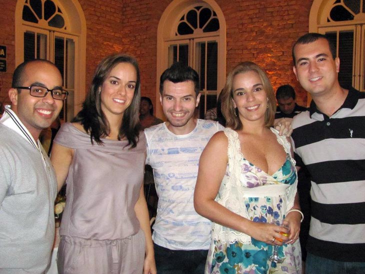Jorge J&uacute;nior - Daniele Gruppi - Cl&eacute;cius Campos - Aline Furtado - Victor Machado