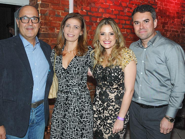 Andr&eacute; Guanaes, K&aacute;tia Guanaes, H&eacute;lida Fraceti e Rafael Prata