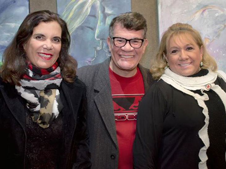 M&ocirc;nica Gomide Guimar&atilde;es, Eduardo Gome e Ivete Gomes