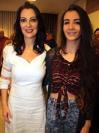 Alice Amaral e a filha, Jordana