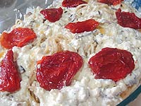 Foto de um
pirex de macarr?o