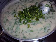 Joana Kamil Colocando cheiro verde no caldo