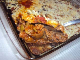 Lasanha de berinjela