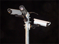 Foto de câmeras na UFJF