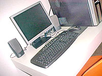 Foto de um computador