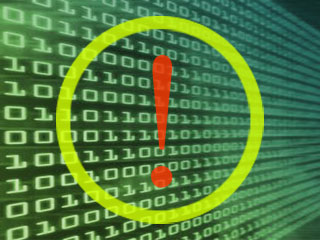 Ilustra&ccedil;&atilde;o de alerta de v&iacute;rus